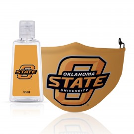 Full Color Reusable Masks with Free Sanitizer Combo with Logo