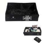 Folding Cat Travel Litter Box Waterproof Traveling Cat Portable Litter Box with Logo