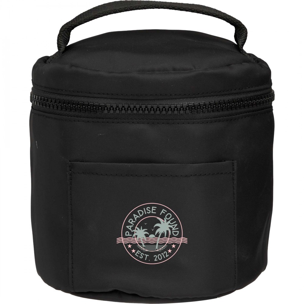 Wellable Recycled Round Travel Case with Logo Wellable Recycled Round Travel Case with Logo