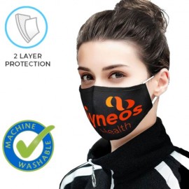 2 Layer Reusable Safety Face Mask w/ Full Color Custom Logo with Logo