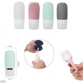 Custom 30ml Elegant Tube Silicone Travel Bottle