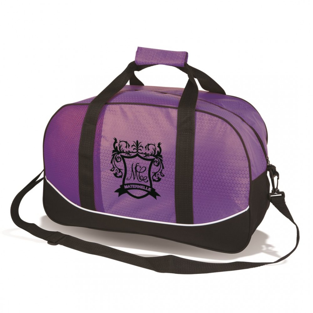 Logo Branded The Journeyer Travel Bag - Purple