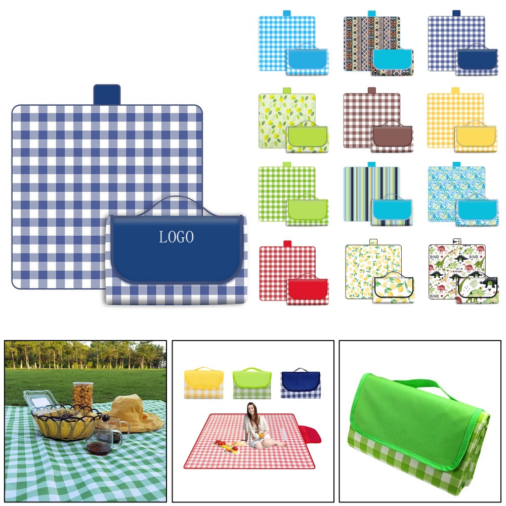 Promotional Custom Waterproof Foldable Outdoor Picnic Mat