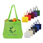 90+ GSM Non Woven Open Tote Bag with Logo