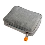Personalized Smooth Trip Travel Gear by Talus SafeGuard Medication Organizer, Gray