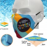 IcyKool Face Mask 2-Layer Breathable Summer Face Masks with Logo