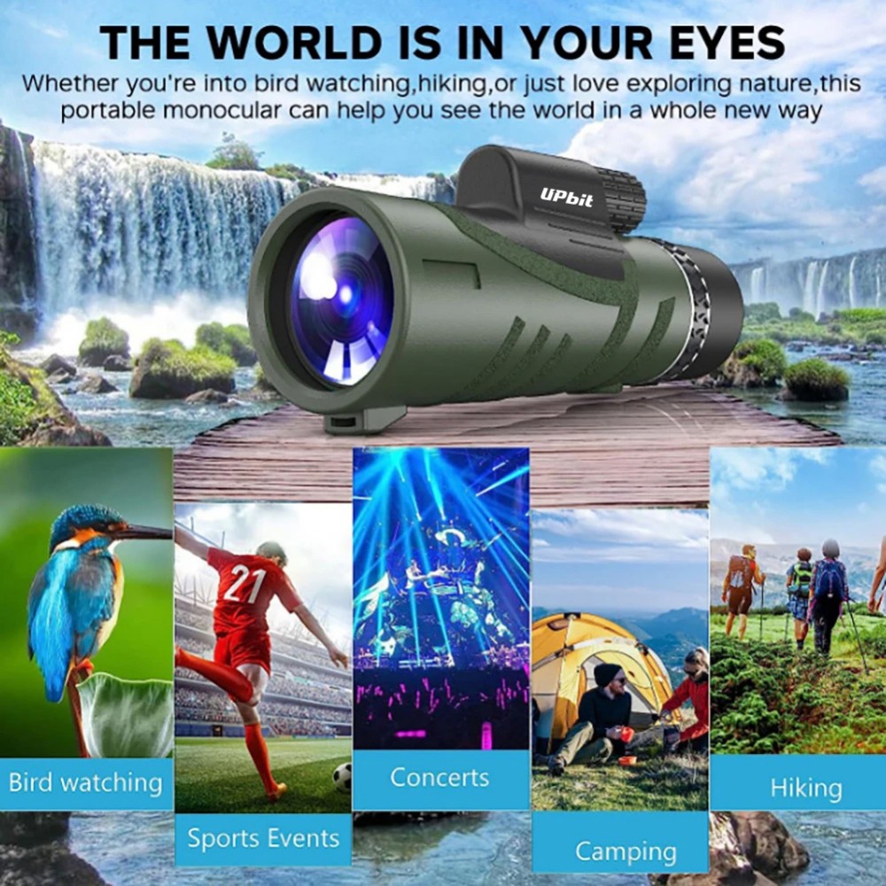 Personalized OptiZoom 12x Portable Monocular for Outdoor and Travel Powerful and Affordable Personalized OptiZoom 12x Portable Monocular for Outdoor and Travel Powerful and Affordable