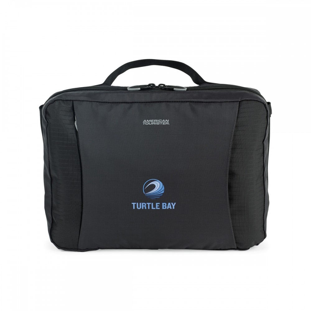 American Tourister Voyager Travel Organizer - Black Logo Branded American Tourister Voyager Travel Organizer - Black Logo Branded