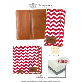 Traveler's Organizer HD Weave/Milan Leather with Logo  Traveler