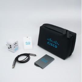 Global Traveler Set with Logo  Global Traveler Set with Logo