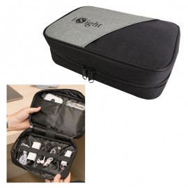 Promotional Contempo Heathered Tech Organizer  Promotional Contempo Heathered Tech Organizer