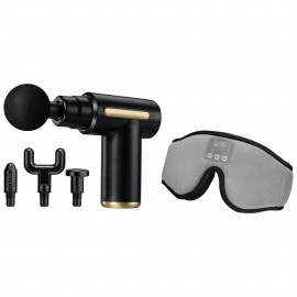 Logo Branded iLive Handheld Massager & Wireless Sleep Mask Bundle  Logo Branded iLive Handheld Massager & Wireless Sleep Mask Bundle