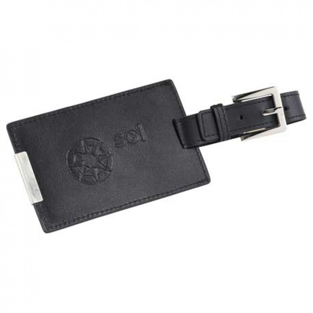 Cross Luggage Tag Logo Branded