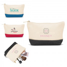 Promotional Cotton Canvas Cosmetics Bag  Promotional Cotton Canvas Cosmetics Bag