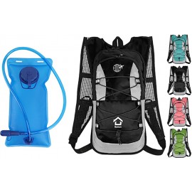 Customized Cycling Backpack With 2l Hydration Bladder