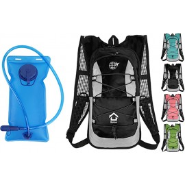 Customized Cycling Backpack With 2l Hydration Bladder  Customized Cycling Backpack With 2l Hydration Bladder