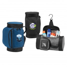 Golf Bag Toiletry Kit - Travel Accessory - Gift Bag with Logo  Golf Bag Toiletry Kit - Travel Accessory - Gift Bag with Logo