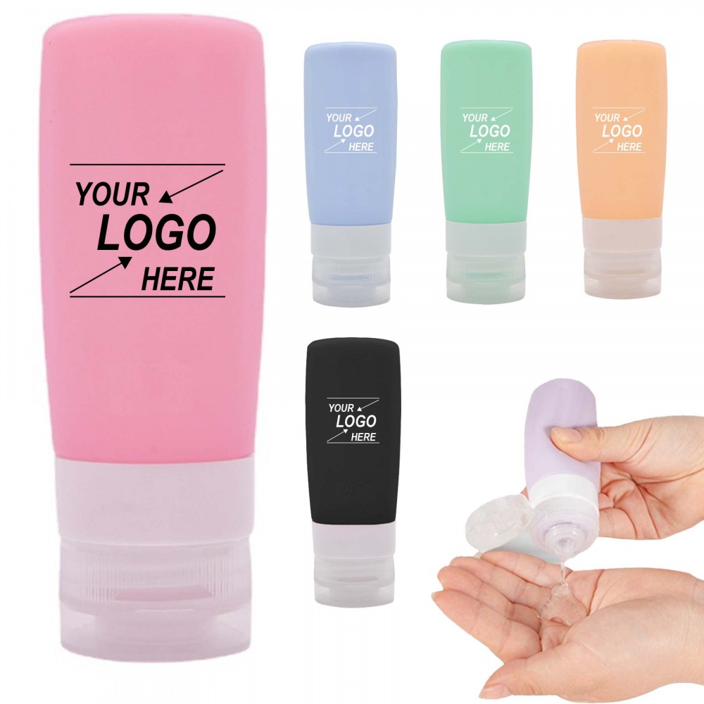 Logo Branded Travel Empty Storage Bottle Container
