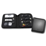 Custom Printed Travel Kit with USB Drive & Mini Optical Mouse (7 Piece Set)