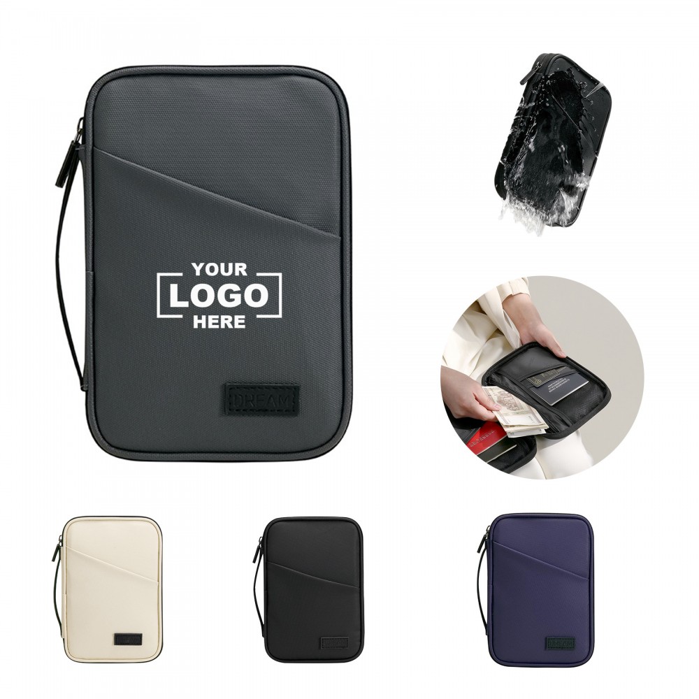 Customized Stylish Waterproof Travel Passport Holder Customized Stylish Waterproof Travel Passport Holder