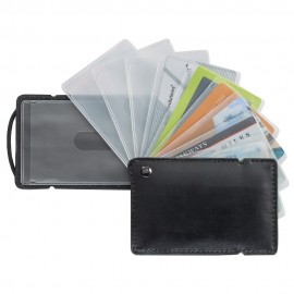 Smooth Trip Travel Gear by Talus QuickPick RFID Blocking Card Case, Black with Logo  Smooth Trip Travel Gear by Talus QuickPick RFID Blocking Card Case, Black with Logo