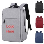 Sleek Business Travel Laptop Backpack (Water-Resistant) with Logo