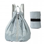 Eco-Friendly Waterproof Foldable Backpack for Outdoor Travel & Shopping with Logo