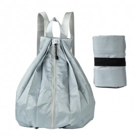 Eco-Friendly Waterproof Foldable Backpack for Outdoor Travel & Shopping with Logo