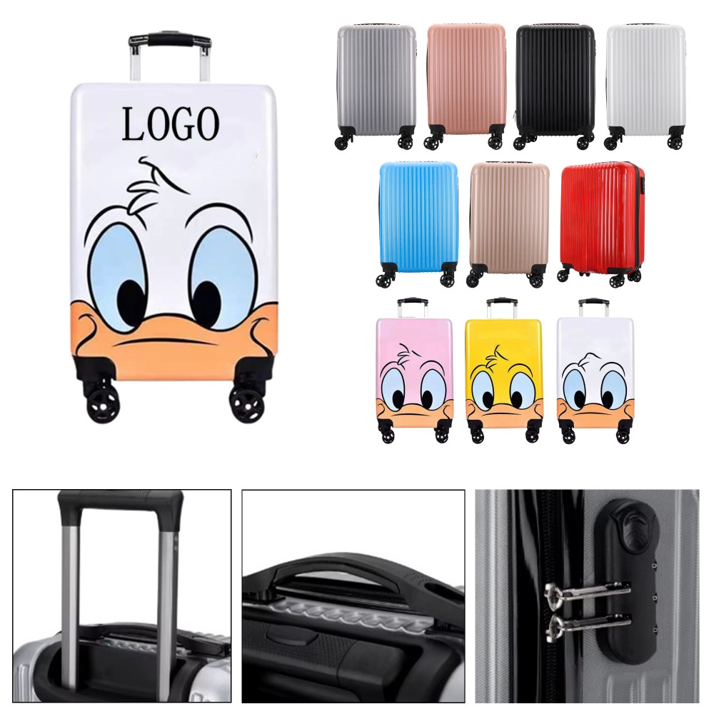 Children Password Lock Trolley Case with Logo