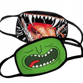 Printed Reusable Cotton Protective Safety Face Mask with Logo