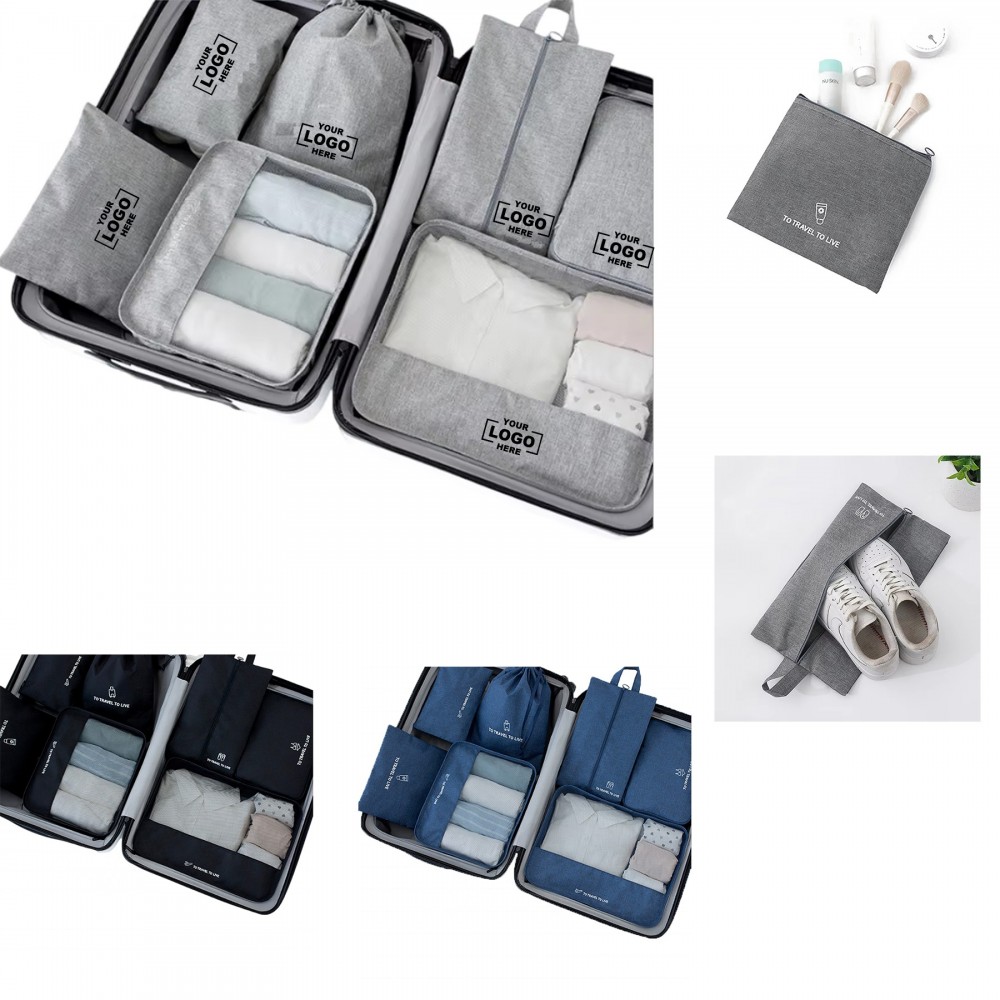 Versatile Packing Cubes for Efficient Travel Organization with Logo Versatile Packing Cubes for Efficient Travel Organization with Logo