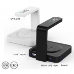 UV-C Phone sterilizer and Wireless Charging Station with Logo