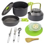 Logo Branded Camping Cookware Mess Kit