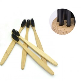Bamboo Toothbrush with Logo