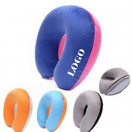 Logo Branded Inflatable Travel Neck Pillow  Logo Branded Inflatable Travel Neck Pillow