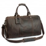Personalized Coronado Leather Duffel