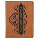 Rawhide Leatherette Passport Holder with Logo