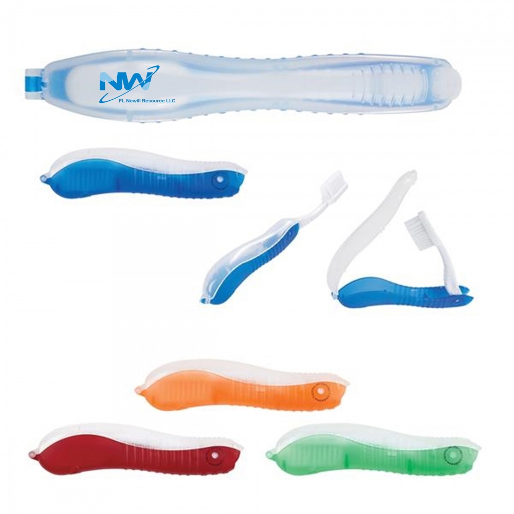 Custom Folding Travel Toothbrush