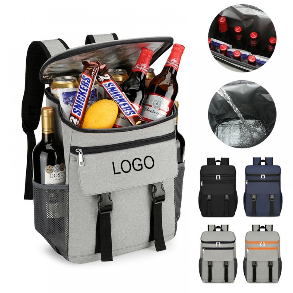 Portable Double Shoulder Insulated Backpack with Logo Portable Double Shoulder Insulated Backpack with Logo