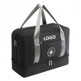 Logo Branded Premium Wet-Dry Travel Organizer  Logo Branded Premium Wet-Dry Travel Organizer