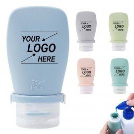 Silicone Travel Bottles For Toiletries with Logo