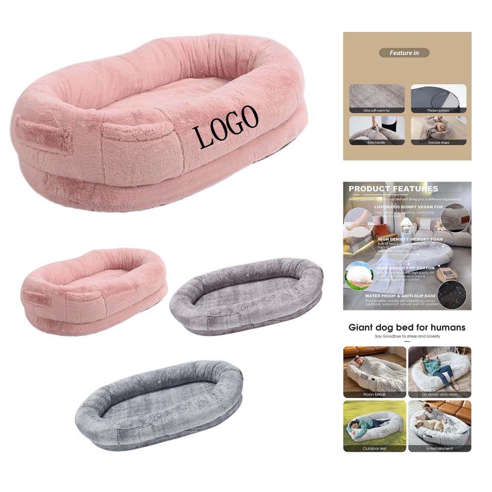 Durable washable dog bed and lazy sofa with Logo Durable washable dog bed and lazy sofa with Logo