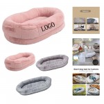 Durable washable dog bed and lazy sofa with Logo