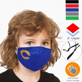 Logo Branded Kids Reusable Face Mask  Logo Branded Kids Reusable Face Mask