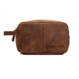 Ridgeton Leather Dopp Kit with Logo  Ridgeton Leather Dopp Kit with Logo