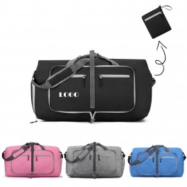MOQ50 Foldable Travel Duffel Bag with Logo