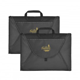Jetsetter Garment Folder Set - Black with Logo  Jetsetter Garment Folder Set - Black with Logo