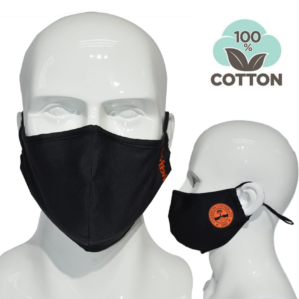 Personalized Reusable Face Mask with Adjustable Ear Loop
