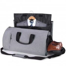 2 in 1 Convertible Travel Garment Duffel Bag with Logo  2 in 1 Convertible Travel Garment Duffel Bag with Logo