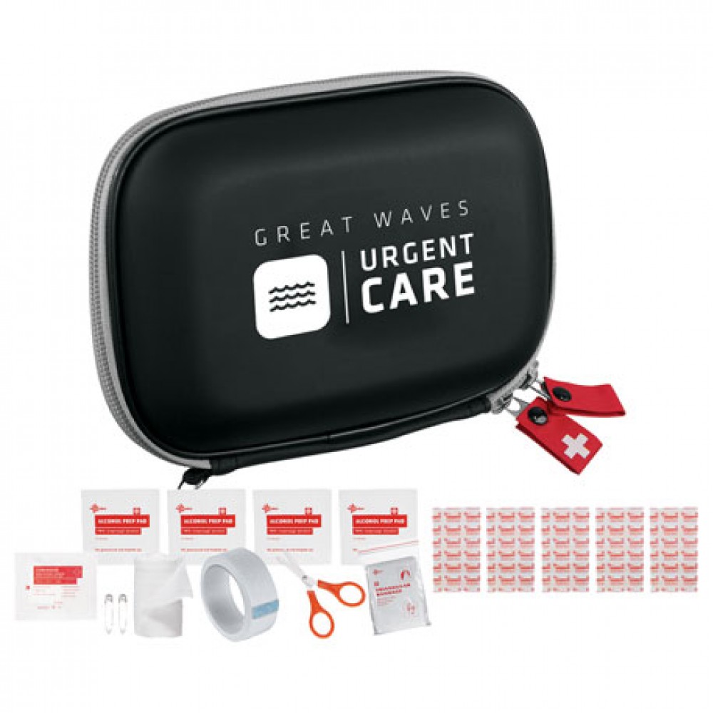 StaySafe 16-Piece Quick First Aid Kit Custom Printed StaySafe 16-Piece Quick First Aid Kit Custom Printed